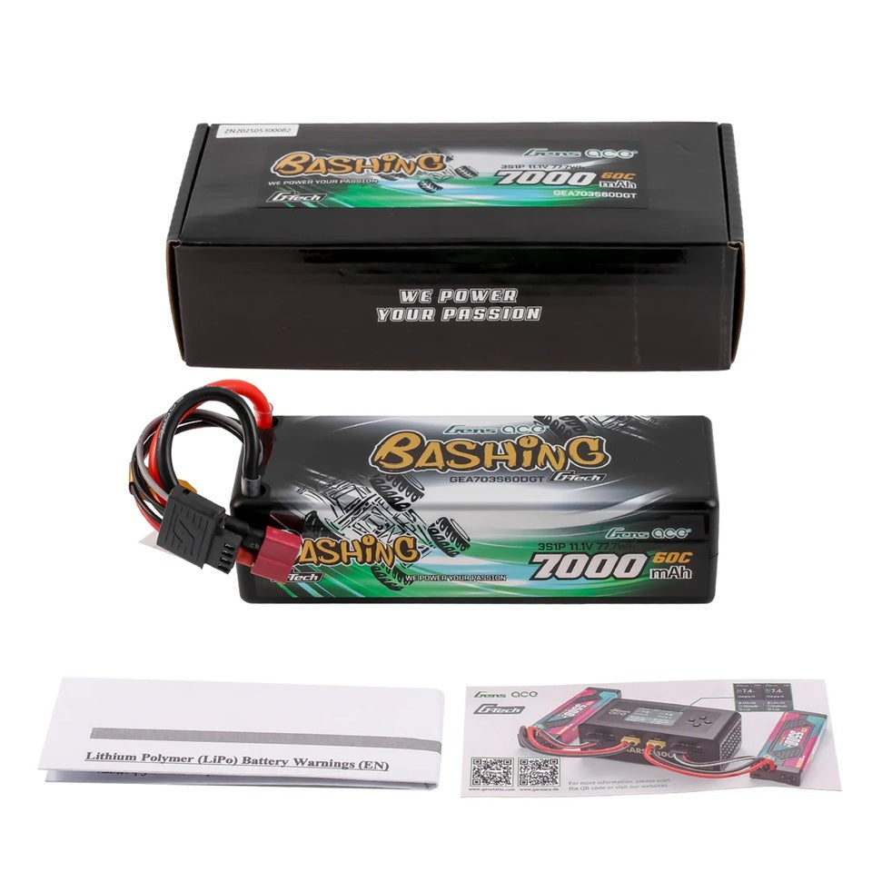 Gens ACE 格氏 G-Tech 智慧型硬殼鋰電池 3S 11.1v 7000mAh 60C