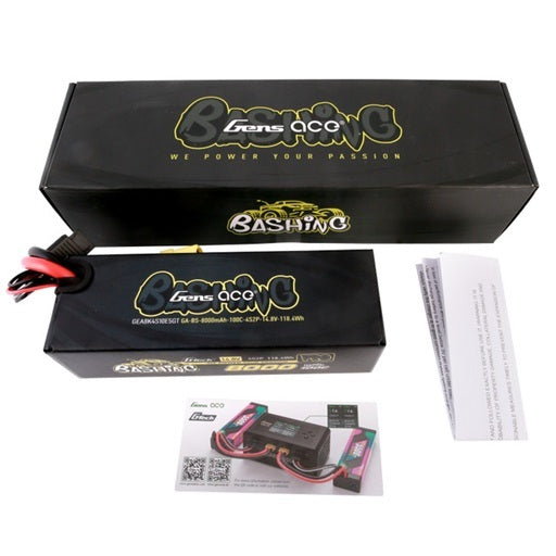 Gens ACE 格氏 BASHING 大容量硬殼鋰電池 4S 14.8v 8000mAh 100C