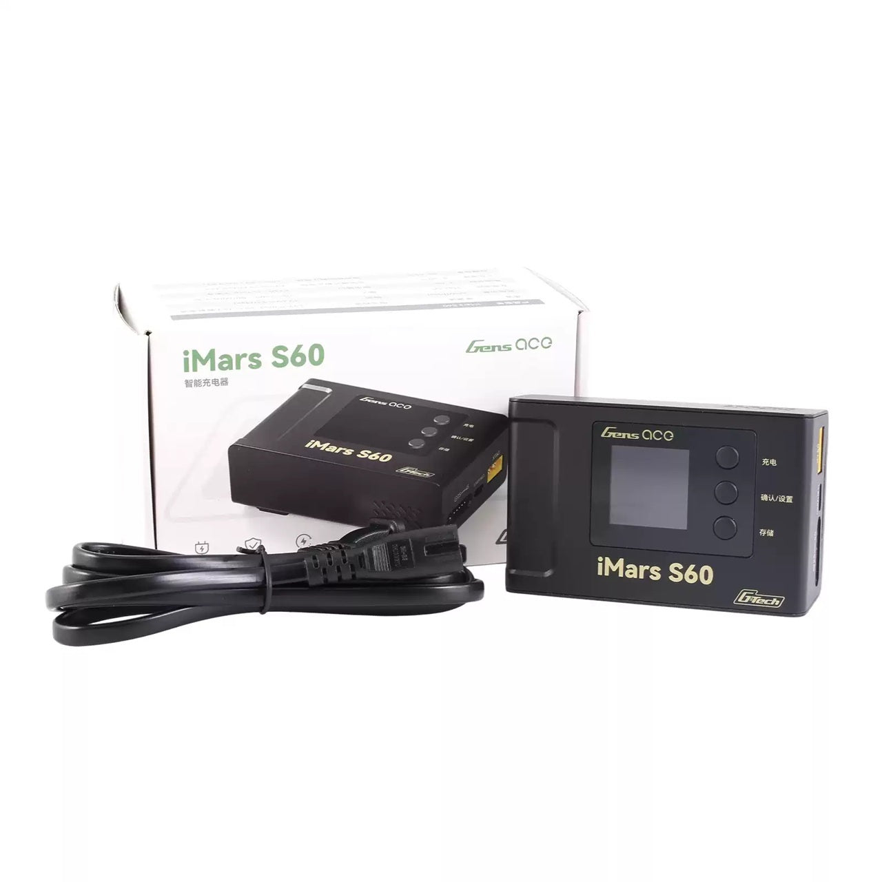 Gens ACE 格氏 iMARS S60 G-Tech 智能型平衡鋰電池充電器 2-4S 5A