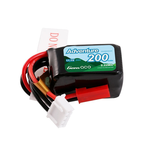 Gens ACE 格氏 Adventure G-Tech 200mAh 3S 11.1v 30C 軟包迷你電 JST