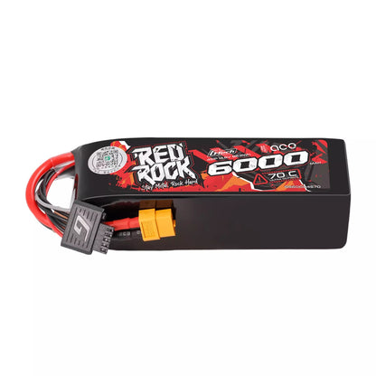 Gens ACE 格氏 REDROCK 智慧型鋰電池帶電量顯示 4S 14.8v 6000mAh 70C