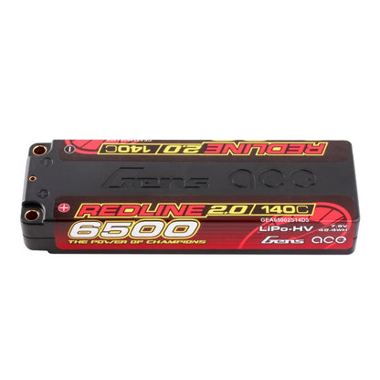 Gens ACE 格氏 REDLINE 2.0 競賽級高壓鋰電池 2S 7.6v 6500mAh 140C 長電