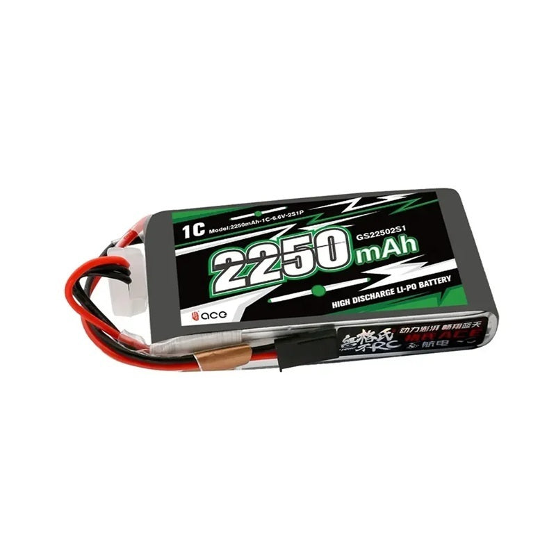Gens ACE 格氏 G-Tech 遙控器鋰鐵電池 2S 6.6v 2250mAh 1C