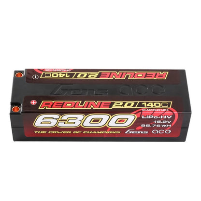 Gens ACE 格氏 REDLINE 2.0 競賽級高壓鋰電池 4S 15.2v 6300mAh 140C