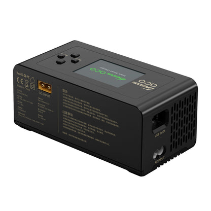 Gens ACE 格氏 iMARS D300 PLUS G-Tech 智能型平衡雙通道鋰電池充電器 1-6S 16A (黑)