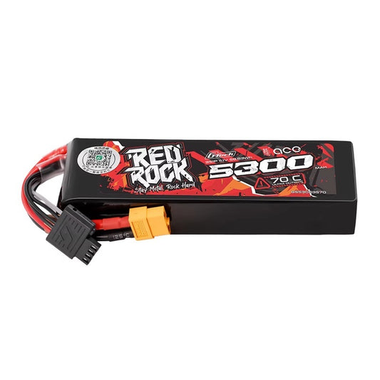Gens ACE 格氏 REDROCK 智慧型鋰電池帶電量顯示 3S 11.1v 5300mAh 70C