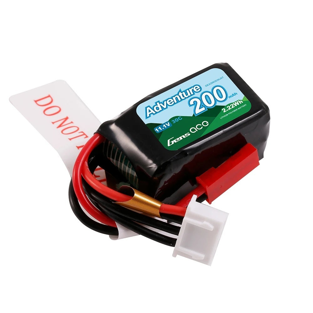 Gens ACE 格氏 Adventure G-Tech 200mAh 3S 11.1v 30C 軟包迷你電 JST