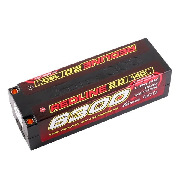 Gens ACE 格氏 REDLINE 2.0 競賽級高壓鋰電池 4S 15.2v 6300mAh 140C