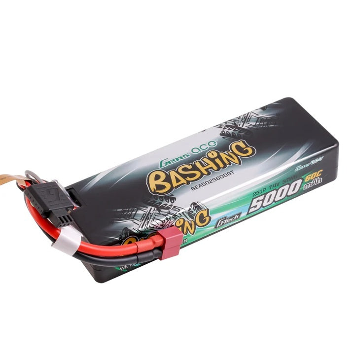 Gens ACE 格氏 G-Tech 智慧型硬殼鋰電池 2S 7.4v 5000mAh 60C