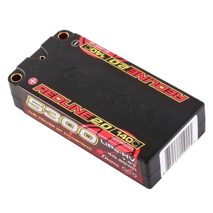 Gens ACE 格氏 REDLINE 2.0 競賽級短型高壓鋰電池 2S 7.6v 5300mAh 140C 短電