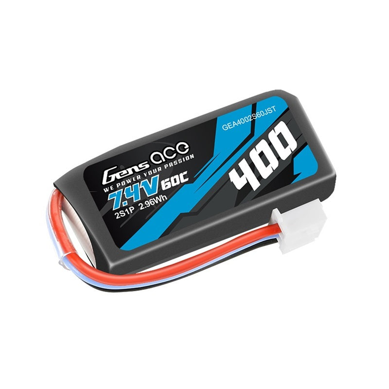 Gens ACE 格氏 Bashing 400mAh 2S 7.4v 60C 軟包迷你鋰電 蚊車 Mini-Z 250級直升機適用