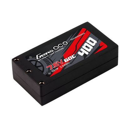 Gens ACE 格氏 Bashing 400mAh 2S 7.4v 60C 硬殼迷你鋰電 蚊車 Mini-Z 適用