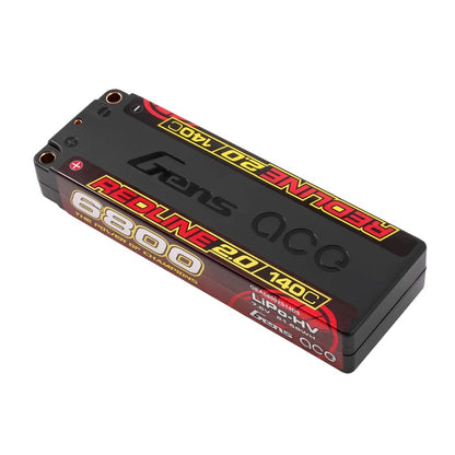 Gens ACE 格氏 REDLINE 2.0 競賽級高壓鋰電池 2S 7.6v 6800mAh 140C 長電