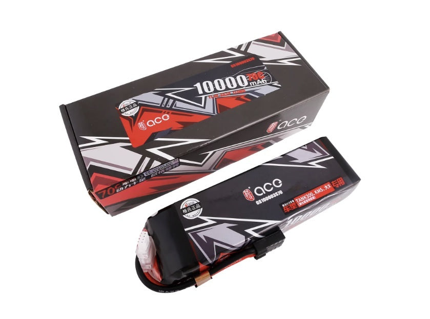 Gens ACE 格氏 G-Tech 智慧型鋰電池 3S 11.1v 10000mAh 70C