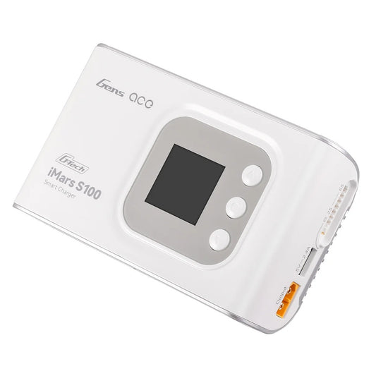Gens ACE 格氏 iMARS S100 G-Tech 智能型平衡鋰電池充電器 2-6S 10A (白)