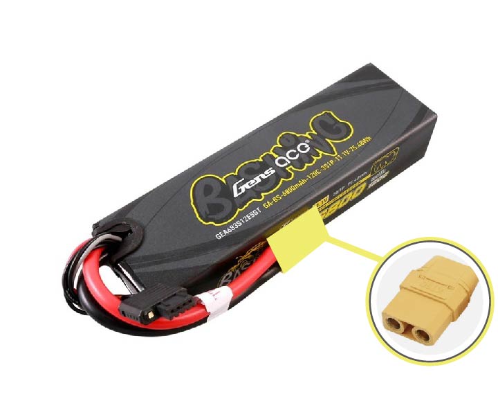 Gens ACE 格氏 BASHING 大容量硬殼鋰電池 3S 11.1v 6800mAh 120C