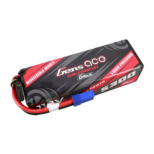 Gens ACE 格氏 G-Tech 智慧型硬殼鋰電池 3S 11.1v 5300mAh 60C