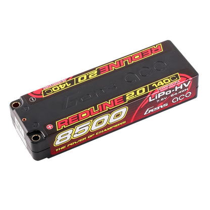 Gens ACE 格氏 REDLINE 2.0 競賽級大容量高壓鋰電池 2S 7.6v 8500mAh 140C 長電