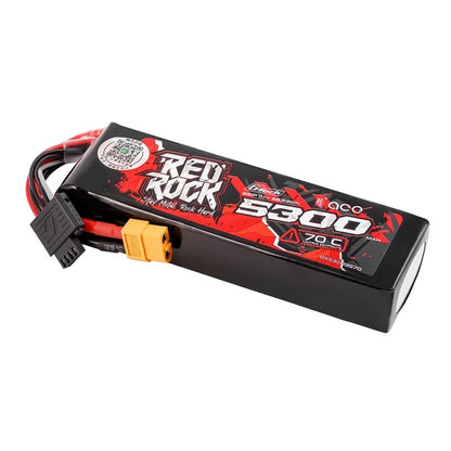 Gens ACE 格氏 REDROCK 智慧型鋰電池帶電量顯示 3S 11.1v 5300mAh 70C