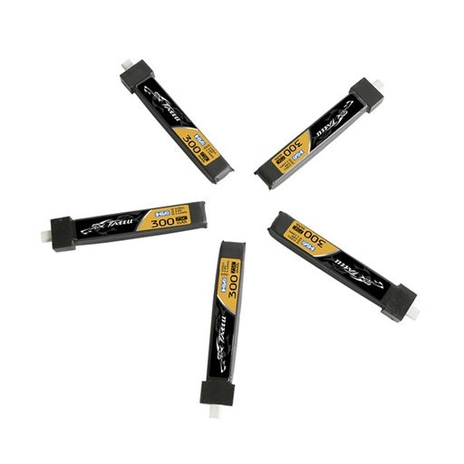 Gens ACE 格氏 Tattu 300mAh 1S 3.8v 75C 高壓飛電 BT 2.0插 (5顆套裝組)