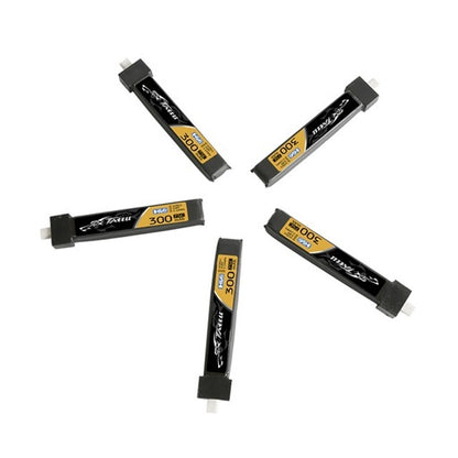 Gens ACE 格氏 Tattu 300mAh 1S 3.8v 75C 高壓飛電 BT 2.0插 (5顆套裝組)