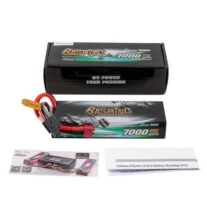 Gens ACE 格氏 G-Tech 智慧型硬殼鋰電池 2S 7.4v 7000mAh 60C