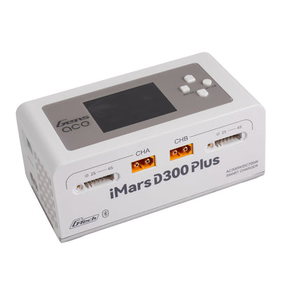 Gens ACE 格氏 iMARS D300 PLUS G-Tech 智能型平衡雙通道鋰電池充電器 1-6S 16A (白)