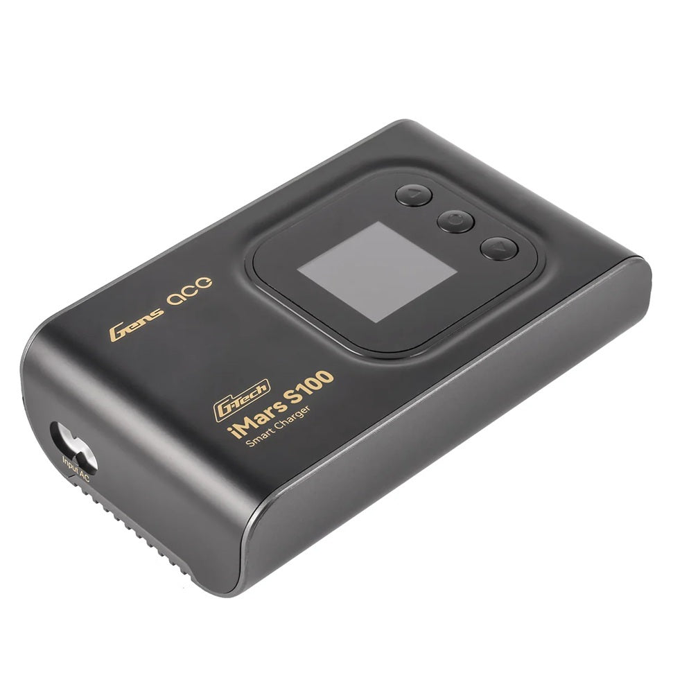 Gens ACE 格氏 iMARS S100 G-Tech 智能型平衡鋰電池充電器 2-6S 10A (黑)