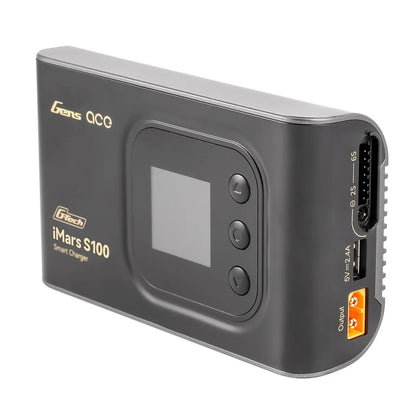 Gens ACE 格氏 iMARS S100 G-Tech 智能型平衡鋰電池充電器 2-6S 10A (黑)
