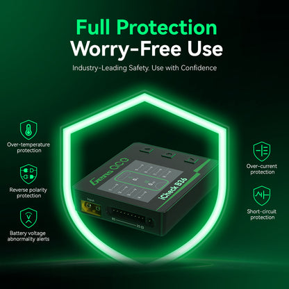 Gens ACE iCheck B36 多功能智慧電池檢測器 帶平衡功能伺服機測試 Type-C 充電