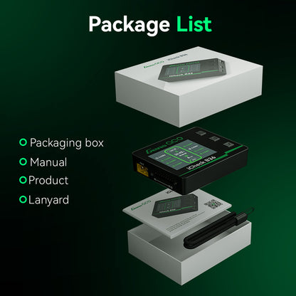 Gens ACE iCheck B36 多功能智慧電池檢測器 帶平衡功能伺服機測試 Type-C 充電