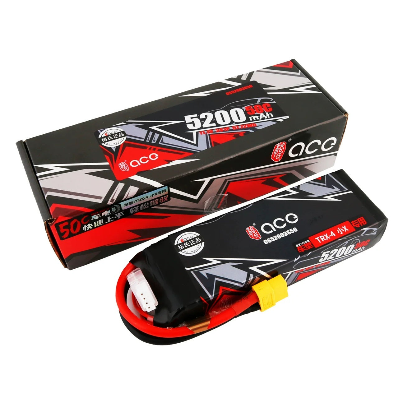 Gens ACE 格氏 G-Tech 智慧型鋰電池 3S 11.1v 5200mAh 50C