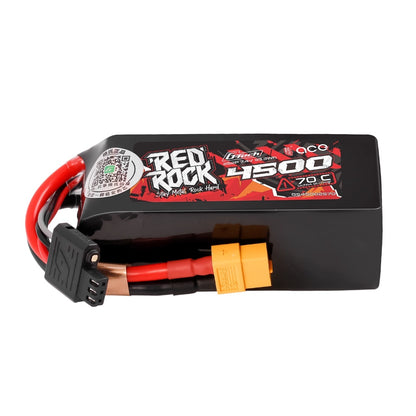 Gens ACE 格氏 REDROCK 智慧型鋰電池帶電量顯示 2S 7.4v 4500mAh 70C 美嘉欣專用